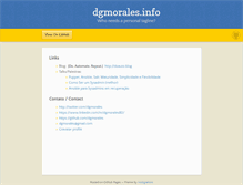 Tablet Screenshot of dgmorales.info